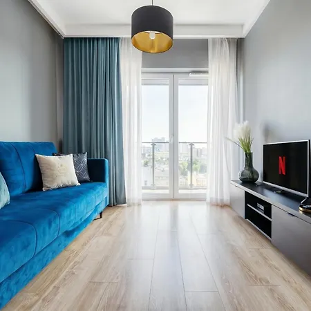 아파트 Golden - Great Location - Cozy And Bright&gdanska 우치