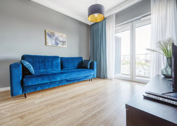 Lägenhet Golden - Great Location - Cozy And Bright&gdanska