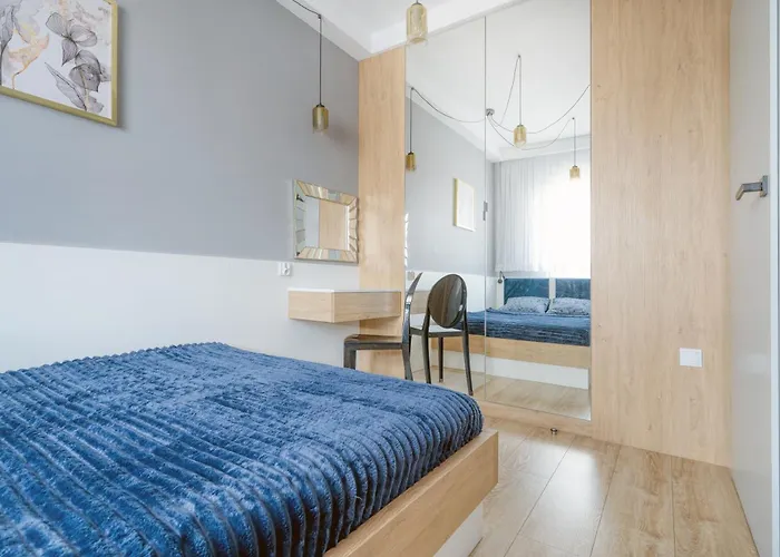 Lägenhet Golden - Great Location - Cozy And Bright&gdanska